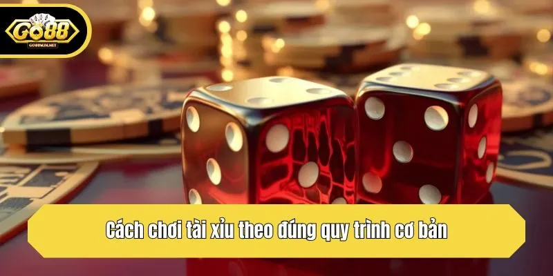 Cách chơi tài xỉu theo đúng quy trình cơ bản