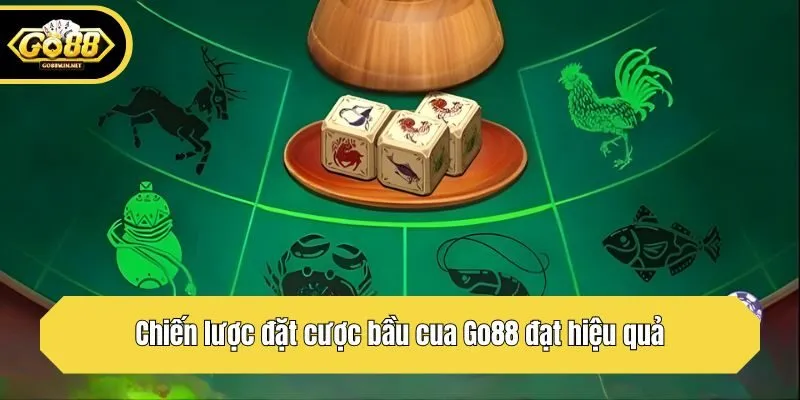 Chiến lược đặt cược bầu cua Go88 đạt hiệu quả